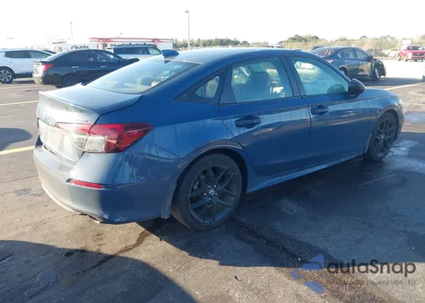 2025 Honda Civic Sport из США, поврежденный, VIN 2HGFE2F56SH516616